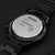 Customize Watch For Dad Dad Gift Gift From Daughter Engraved Steel Watch Black Watch For Men Gift For Dad Father Gift Engraving Chronograph Watch