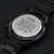 Grandson Graduation Custom Gift Fathers Day Gift For Grandson From Grandmother Black Chronograph Engraved Watch For Men New Job Gift Engraving Chronograph Watch