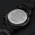 Black Chronograph Watch With Engrave Message For Your Dad... 1 Engraving Chronograph Watch
