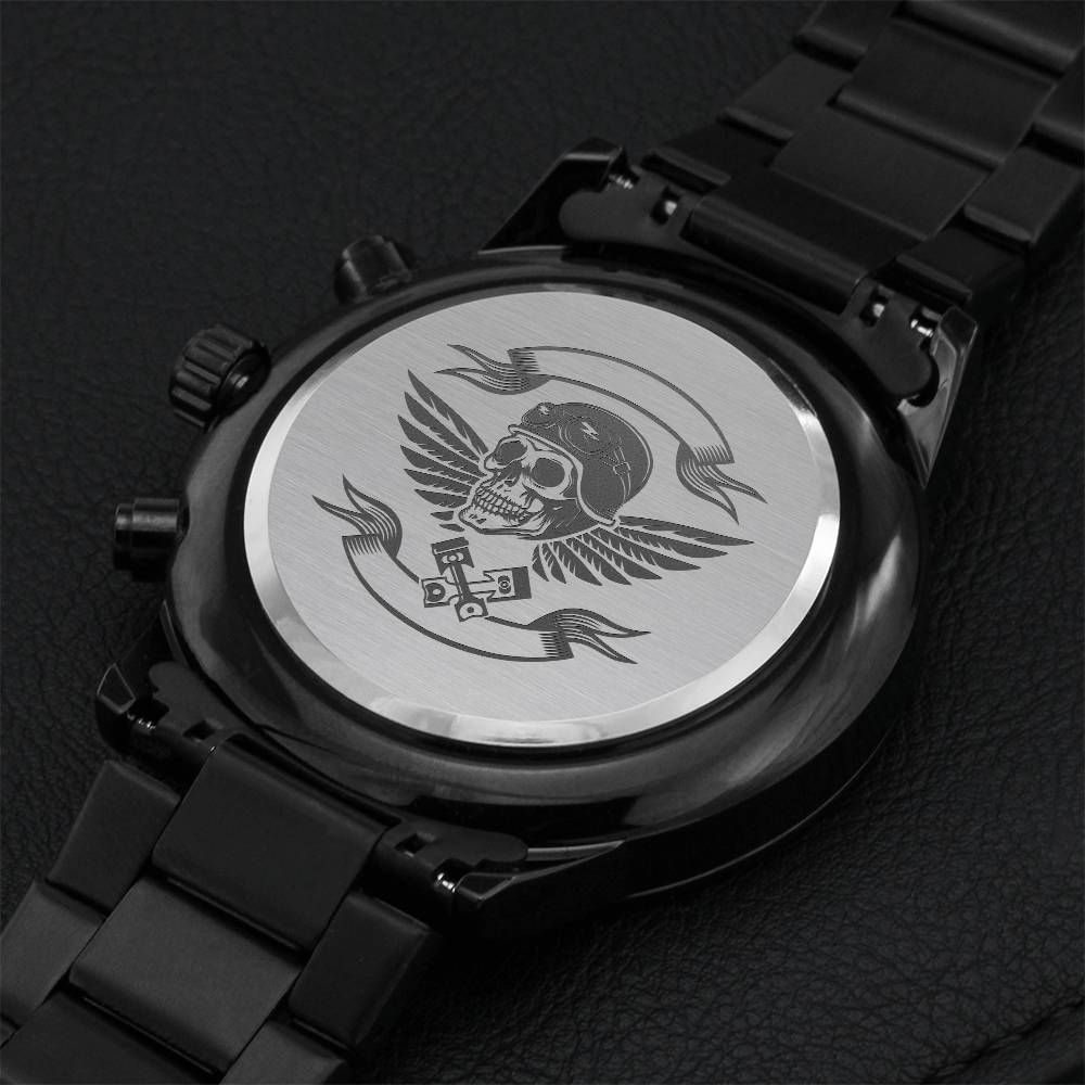 Gifts For A Diesel Mechanic Mechanic Gifts Ideas For Him Engraving Chronograph Watch