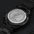To My Son - Engraved Design Black Chronograph Watch - Gift For Son Engraving Chronograph Watch