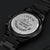 Philippians 4 13 Bible Verse, I can do all things through Christ who strengthens me - Engraved Black Chronograph Watch