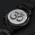 Om Engraved Watch Black Chronograph Watch Gift For Yoga Lover Yoga Gift Yogi Gift Yogi Birthday Gift Meditation Watch Engraving Chronograph Watch
