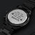 Make Time - Black Chronograph Watch Engraving Chronograph Watch