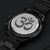 Om Symbol Chronograph Watch Engraving Chronograph Watch