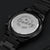 Promoted To Daddy Engraved Black Chronograph Watch Father's Day Engraving Chronograph Watch