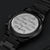 To My Dad On His Birthday - Engraved Design Black Chronograph Watch Engraving Chronograph Watch