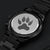 Paw Print Chronograph Watch Engraving Chronograph Watch