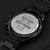 Best Friend Birthday Gifts - Black Chronograph Watch Engraving Chronograph Watch