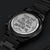 Dear Dad - Engraved Design Black Chronograph Watc Engraving Chronograph Watch