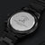 Men's Customize Black Chronograph Watch For Husband For Boyfriend Engraving Chronograph Watch