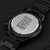 Dad A Son's First Hero Black Chronograph Watch Engraving Chronograph Watch