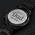 Gift For Dad - Best Dad Ever Engraving Chronograph Watch