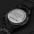 To My Husband - Beautiful Engraved Design Black Chronograph Watch Engraving Chronograph Watch