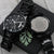 To My Grandson - Love Grandma Black Chronograph Watch Engraving Chronograph Watch