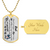 Dad Gift - Necklace For Dad - Fathers Day Gift - Gift From Daughter - Father Necklace - Dad Necklace - Gift For Daddy - Army Tag Necklace, Dog Tag Necklace