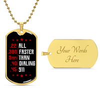 Exclusive Dog Tag - Army Tag Necklace, Dog Tag Necklace