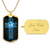 Ems Wreath Sign - Army Tag Necklace, Dog Tag Necklace