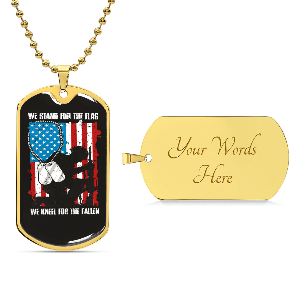 Us Veteran Dog Tag - Army Tag Necklace, Dog Tag Necklace