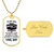 To Son - Be Kind But Not Weak - Gift From Dad - Army Tag Necklace, Dog Tag Necklace