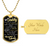 Collection Dad - Bump Gift For Dad - Army Tag Necklace, Dog Tag Necklace