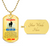 Gift For Daughter - Gift For Her - Daughter Birthday - Gift From Mom - Mother Daughter Gift - Birthday Necklace - Army Tag Necklace, Dog Tag Necklace