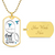 Hummingbird Necklace Mother's Day Gift, Hummingbird Jewellery, Bird Necklace, Gift For Her, Dainty Minimalist Jewellery - Army Tag Necklace, Dog Tag Necklace