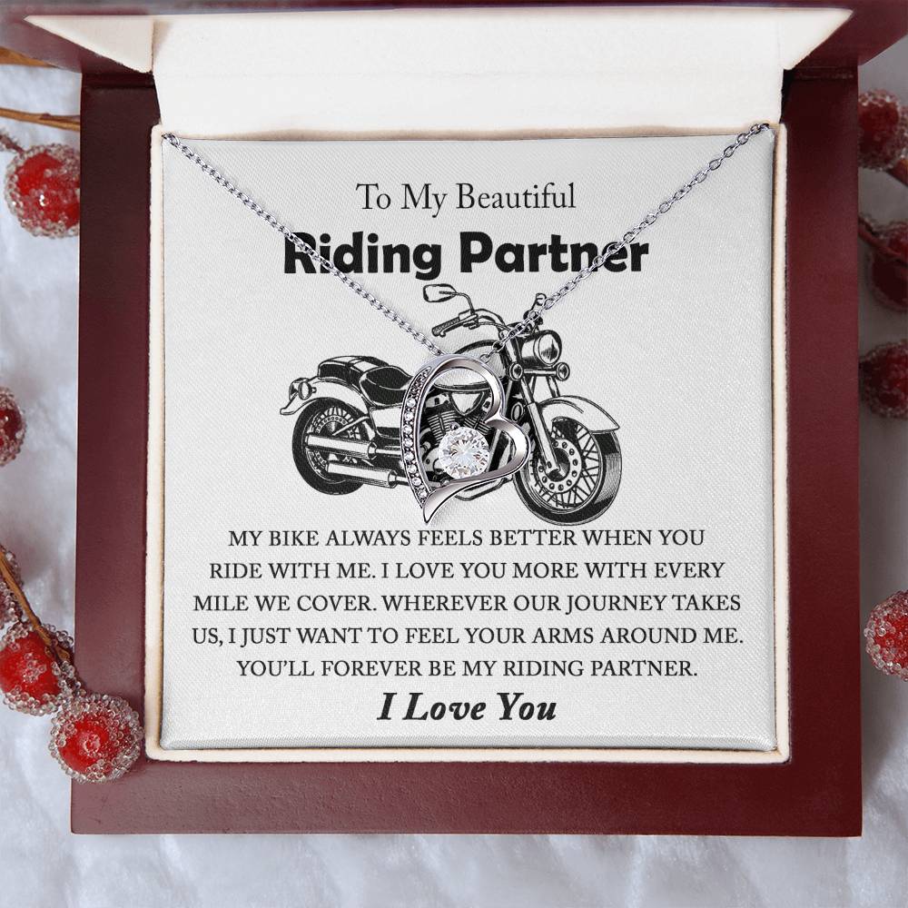 Riding Partner Forever Love Necklace