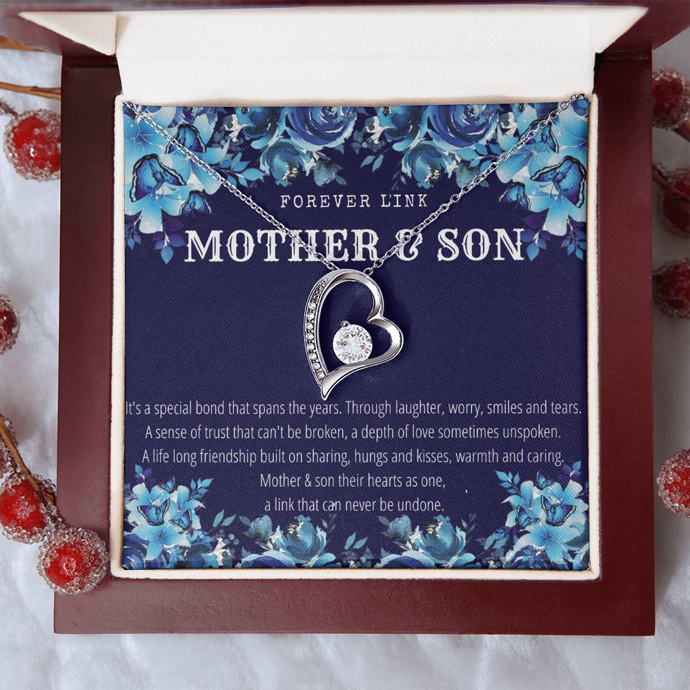Mother & Son Forever Necklace A Link That Can Never Be Undone 1 Forever Love Necklace