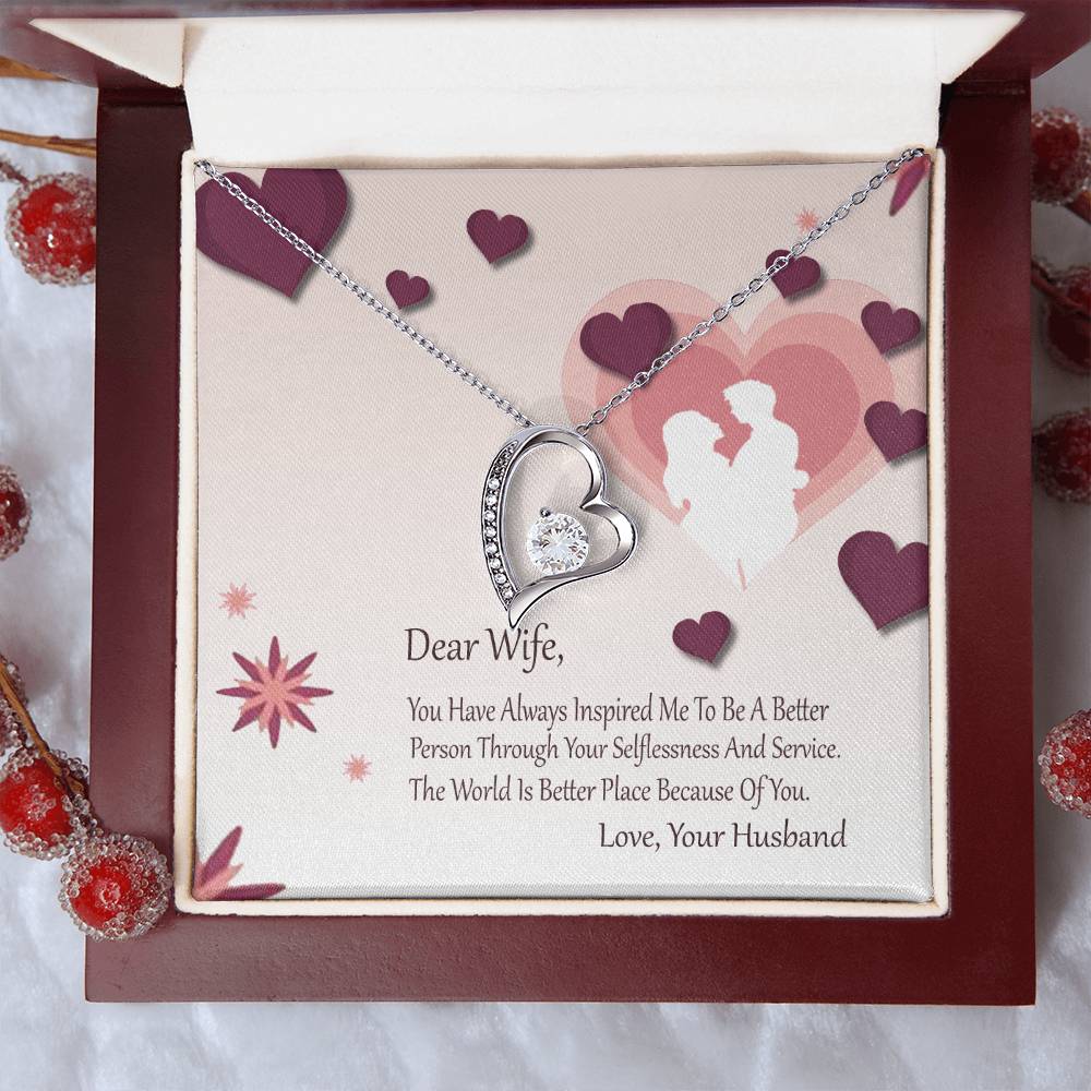 Gift For Wife Always Inspired Me Necklace 1 Forever Love Necklace