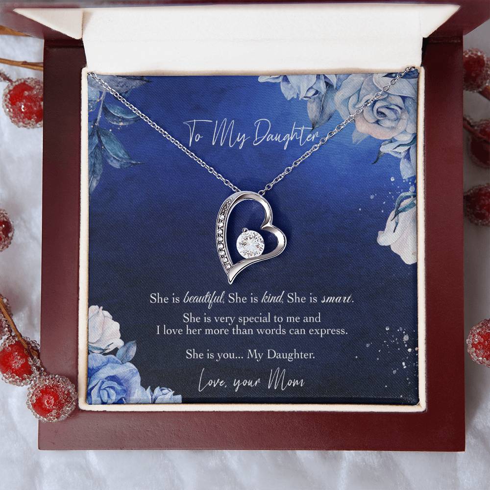 The Perfect Gift That Will Melt Your Daughter's Heart! Forever Love Necklace