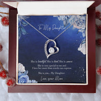The Perfect Gift That Will Melt Your Daughter's Heart! Forever Love Necklace