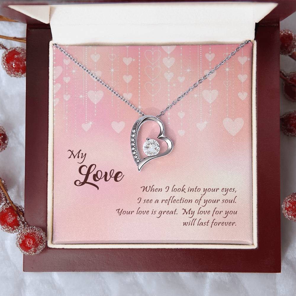 Gift For Your Love Forever Love Necklace
