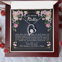 Geschenke Papa Für Tochter Herz Herzkette Forever Love Necklace
