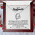 To My Soulmate Gift For Wife Girlfriend 1 Forever Love Necklace