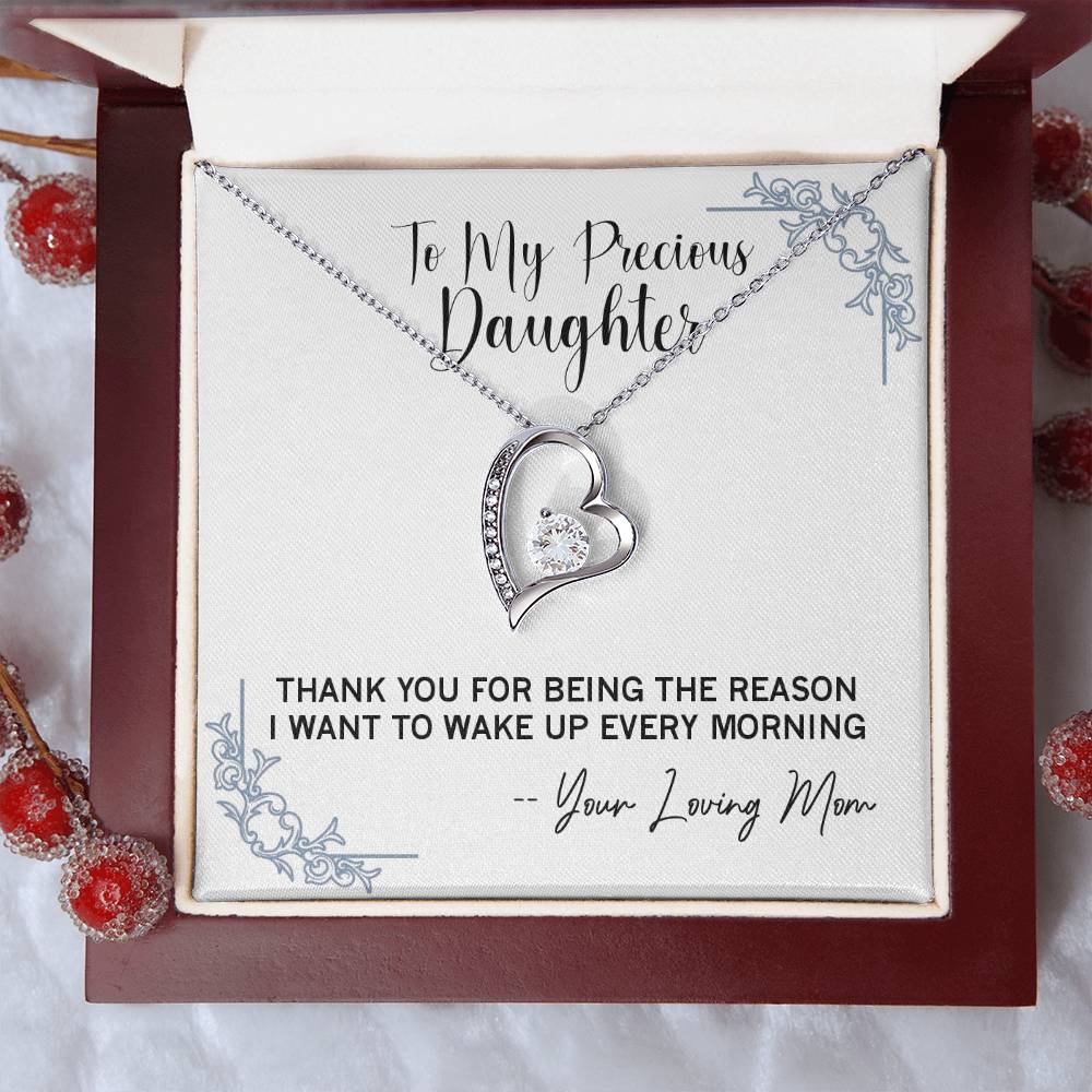 Precious Daughter Necklace Forever Love Necklace