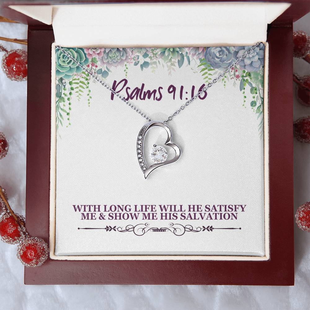 Psalms 9116 Necklace 1 Forever Love Necklace