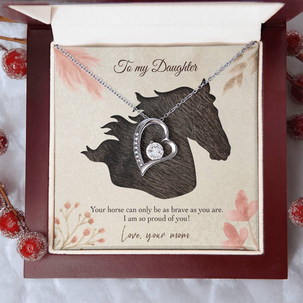 Forever Love Necklace Horse Girl Forever Love Necklace