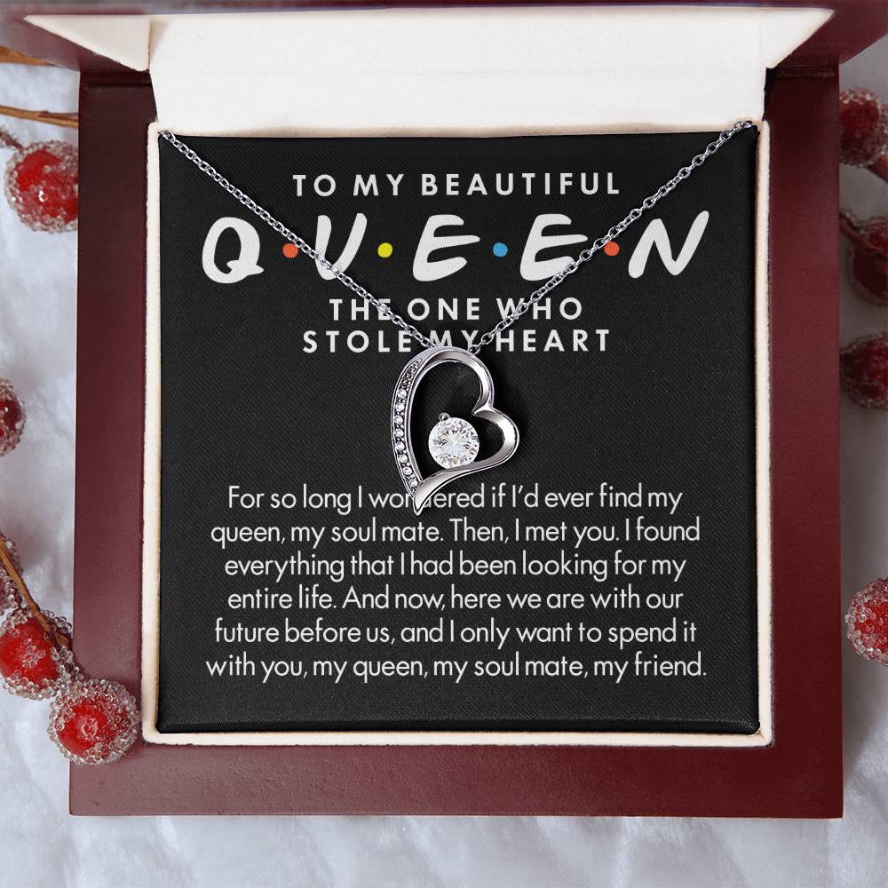 The One Who Stole My Heart Forever Love Necklace