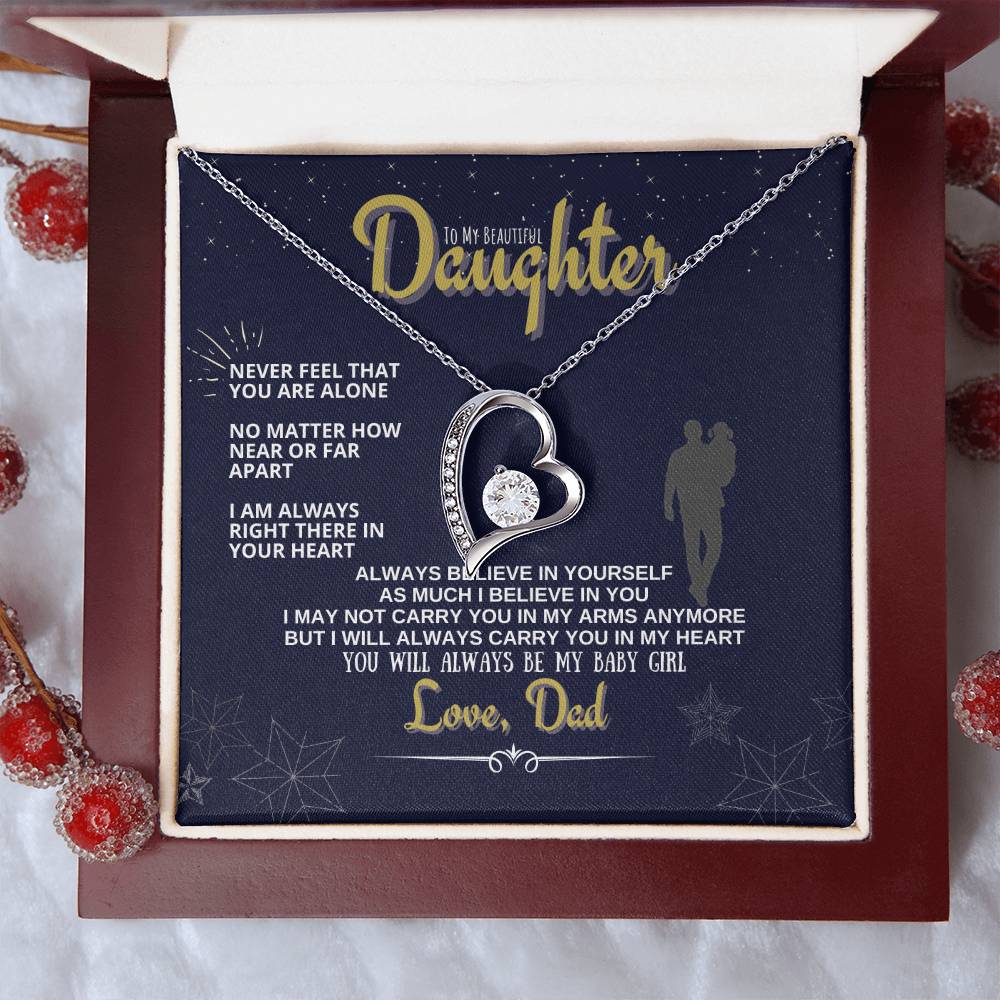 My Baby Girl Necklace 1 Forever Love Necklace