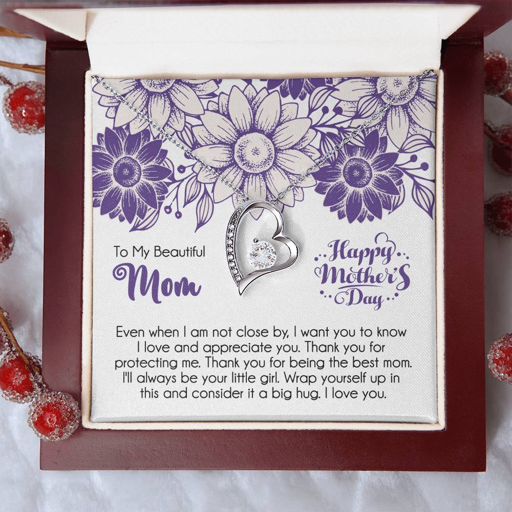 Mother's Day Gift  Necklace For Mom  Mother's Day Necklace  Best Gift For Mom  Mother's Day Necklace 1 Forever Love Necklace