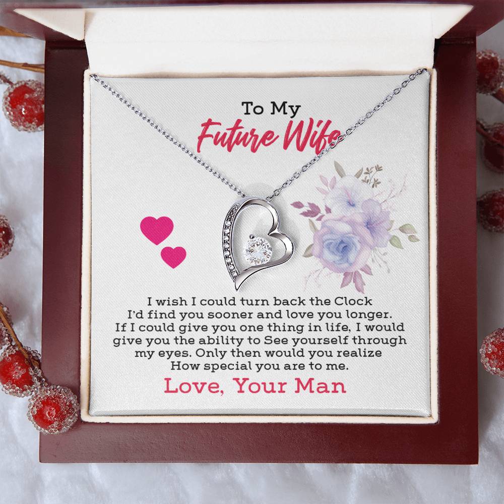 Gift For Future Wife Forever Love Necklace