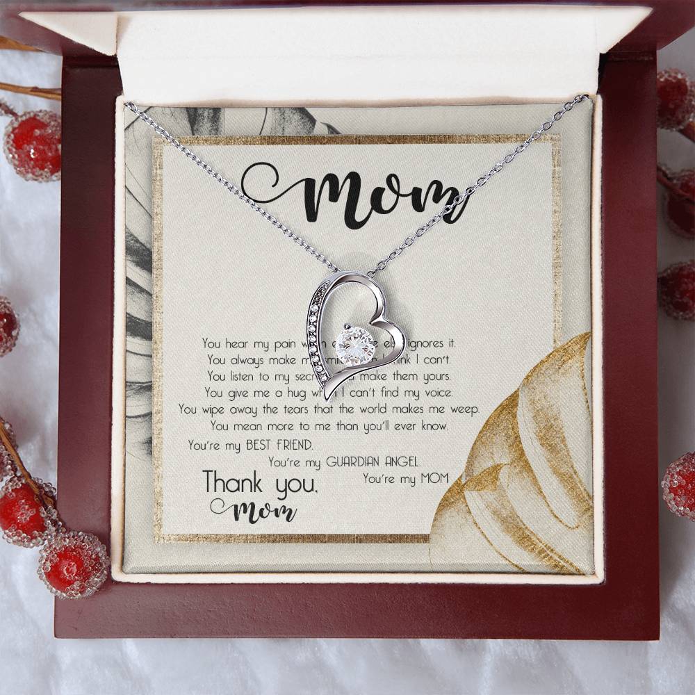 Mom You’Re My Best Friend D1039 Forever Love Necklace