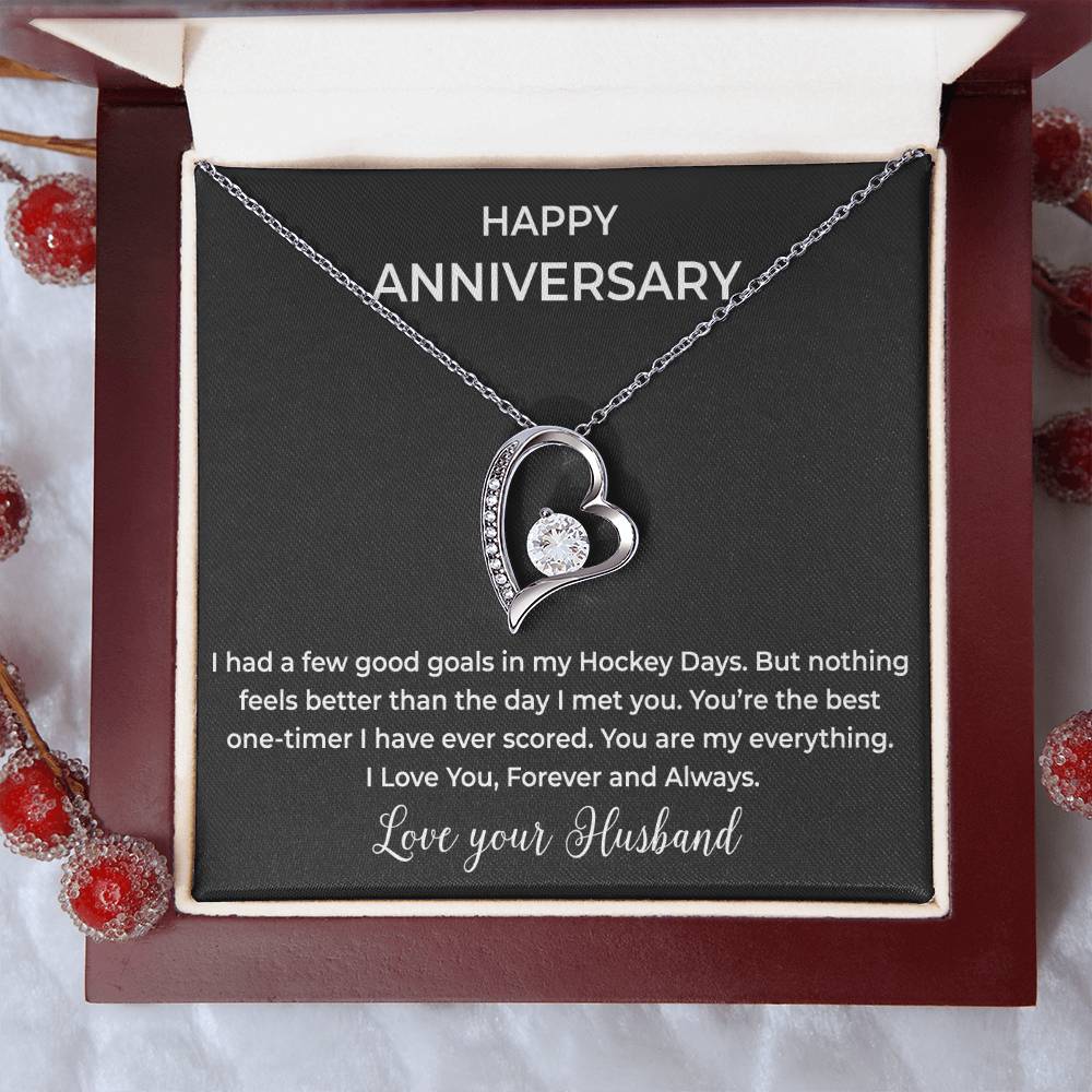 Put A Smile On Your Wife's Face When You Give Her This Awesome 1 Forever Love Necklace