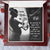 Dear Wife Happy Mother's Day Pregnant Forever Necklace 1 Forever Love Necklace