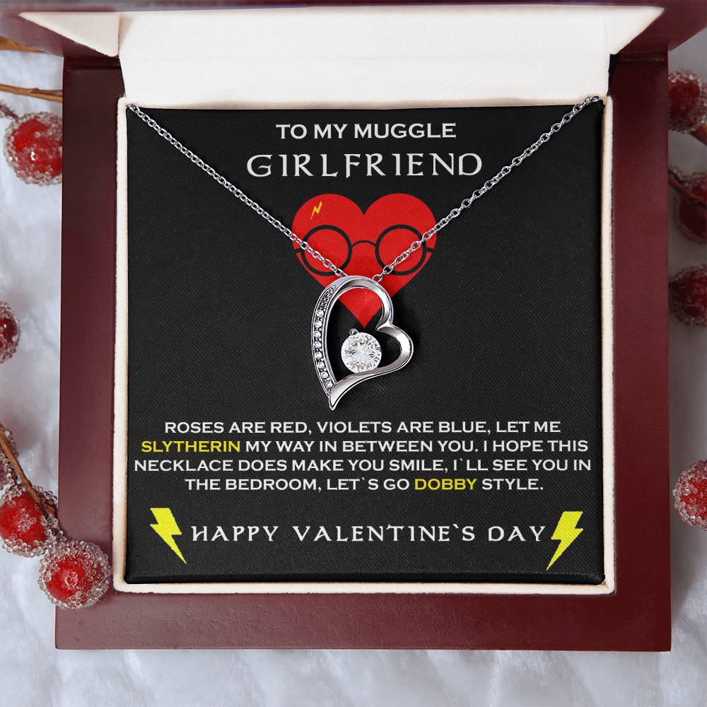 To My Girlfriend Exquisite Necklace For That Harry Potter Nerd Forever Love Necklace