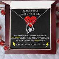 To My Girlfriend Exquisite Necklace For That Harry Potter Nerd Forever Love Necklace