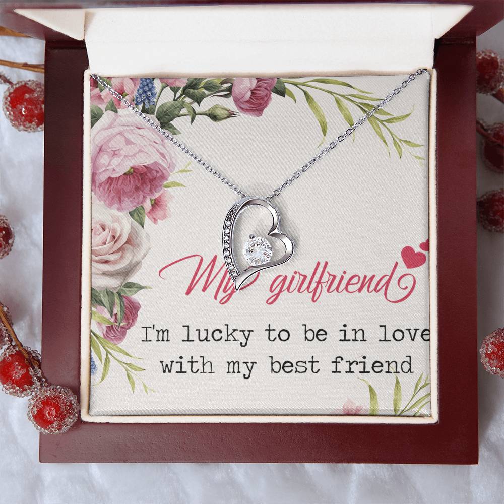 Girlfriend Birthday Gift Jewelry Girlfriend Necklace Necklace For Girlfriend From Boyfriend Necklace For Girlfriend Girlfriend Forever Love Necklace
