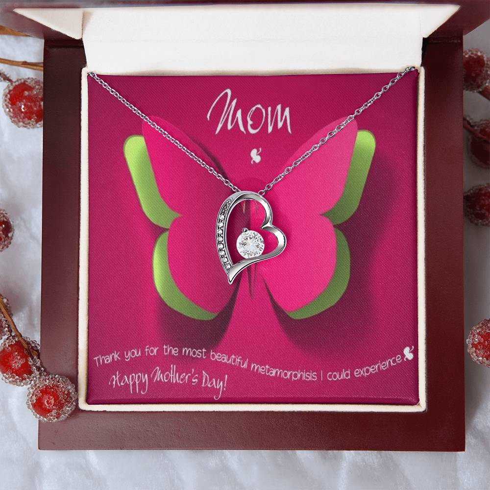 To My Mom 2 Forever Love Necklace