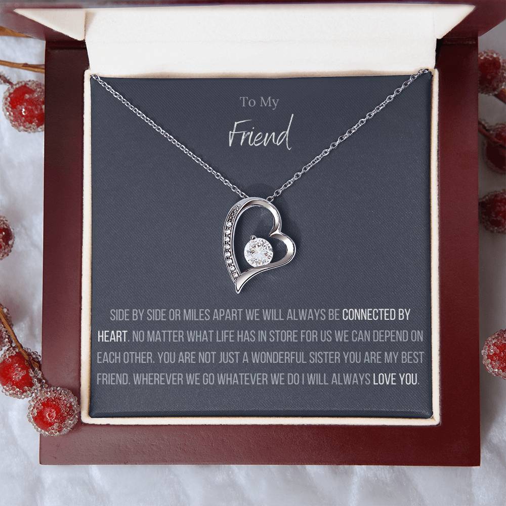 The Forever Love Necklace To My Friend Forever Love Necklace